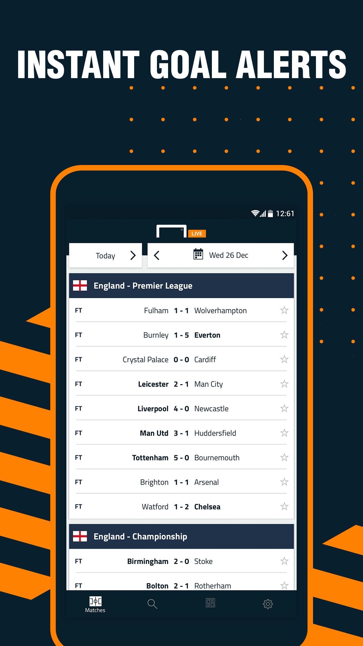 Goal Live screenshot 1