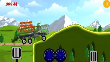 Hill Cargo Truck Driving captura de pantalla 3