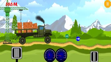 Hill Cargo Truck Driving 포스터