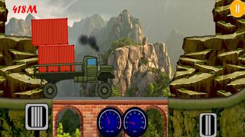 Hill Cargo Truck Driving imagem de tela 2