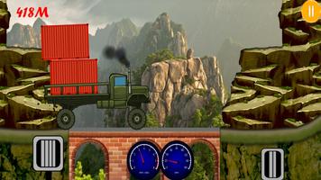 Hill Cargo Truck Driving captura de pantalla 2