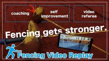 Fencing Video Replay plakat