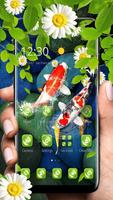Koi fish themes Plakat