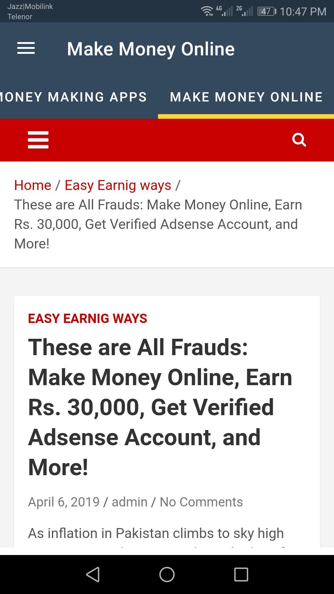 Earn Earn