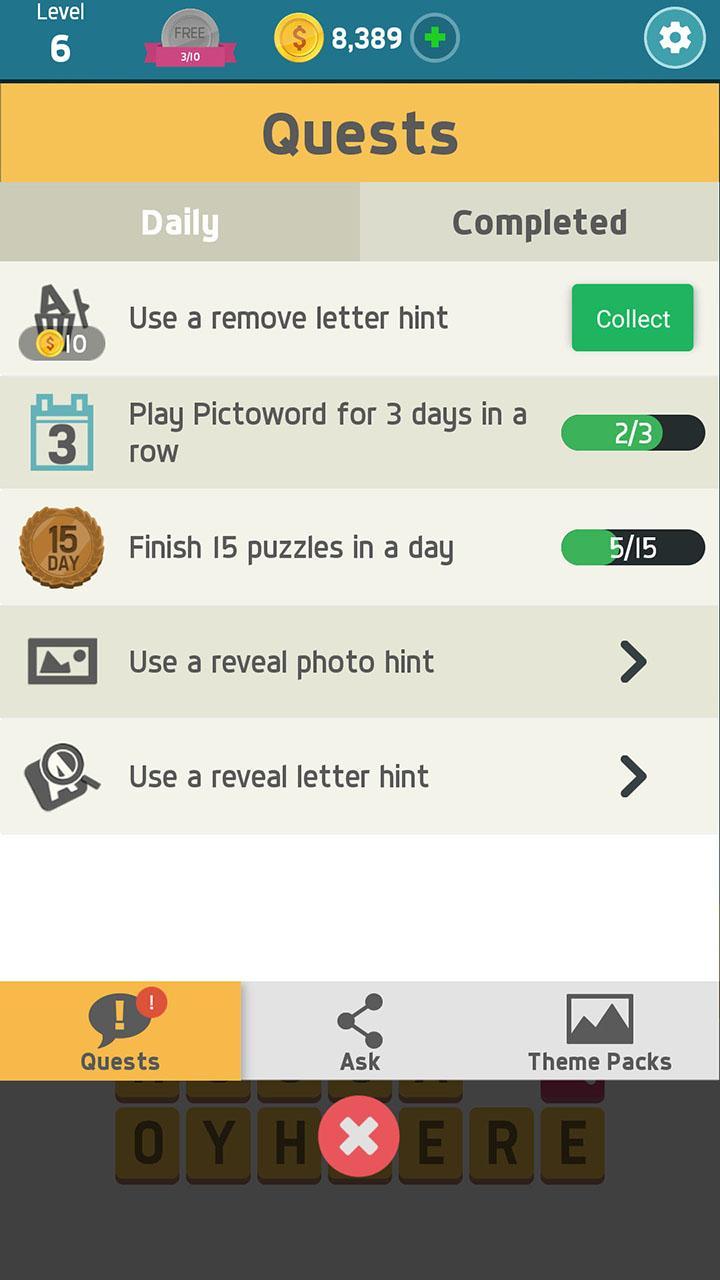 Pictoword screenshot 1
