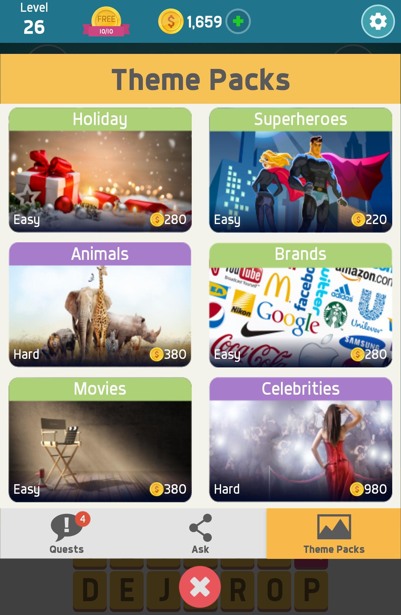 Pictoword screenshot 1