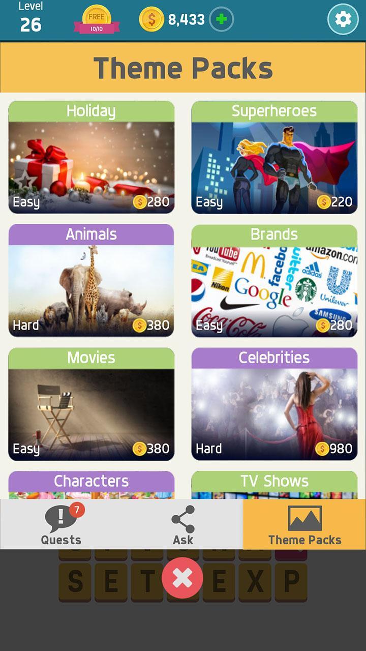 Pictoword screenshot 1