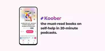 Koober: book podcasts