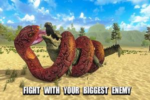 Wild Anaconda Snake Attack 3D captura de pantalla 2