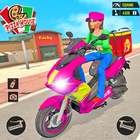 Pizza Delivery: Girl Food Game simgesi