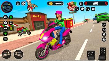 Pizza Delivery: Girl Food Game تصوير الشاشة 3