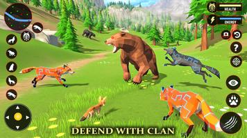 Fox Simulator Fantasy Jungle تصوير الشاشة 1