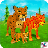 Leopard Online: Family Sim Zeichen