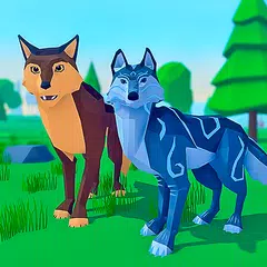 Wolf Simulator Fantasy Jungle