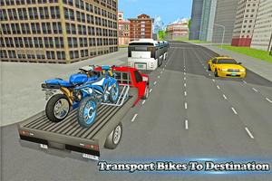 Bike Transport Truck Driver اسکرین شاٹ 3