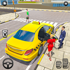 Modern Taxi Driver Car Games иконка