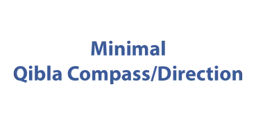 Minimal Qibla Compass