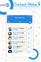 Emoji Contact Maker स्क्रीनशॉट 2