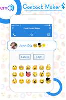 Emoji Contact Maker स्क्रीनशॉट 3