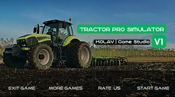game simulator traktor pro poster
