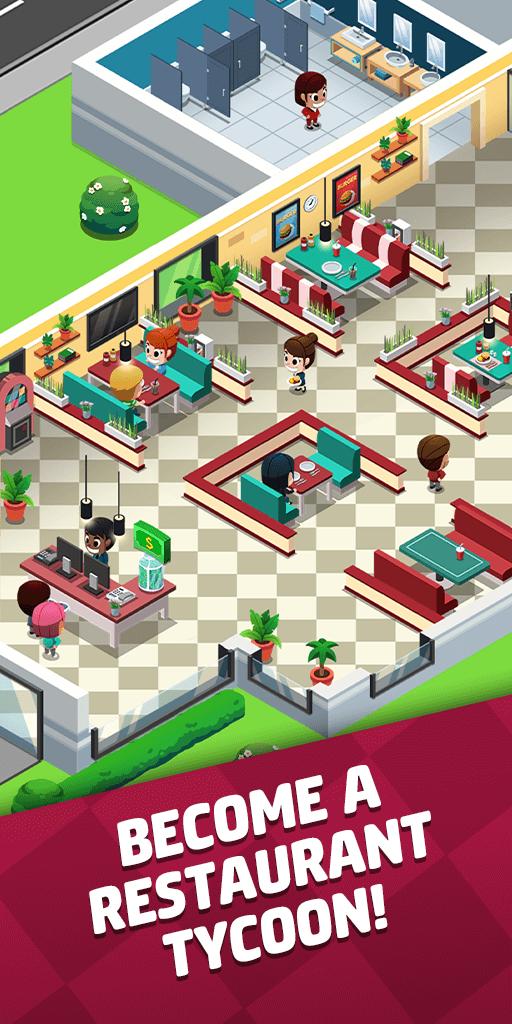 Idle Restaurant Tycoon For Android Apk Download - roblox indonesia restaurant tycoon eating at restaurant