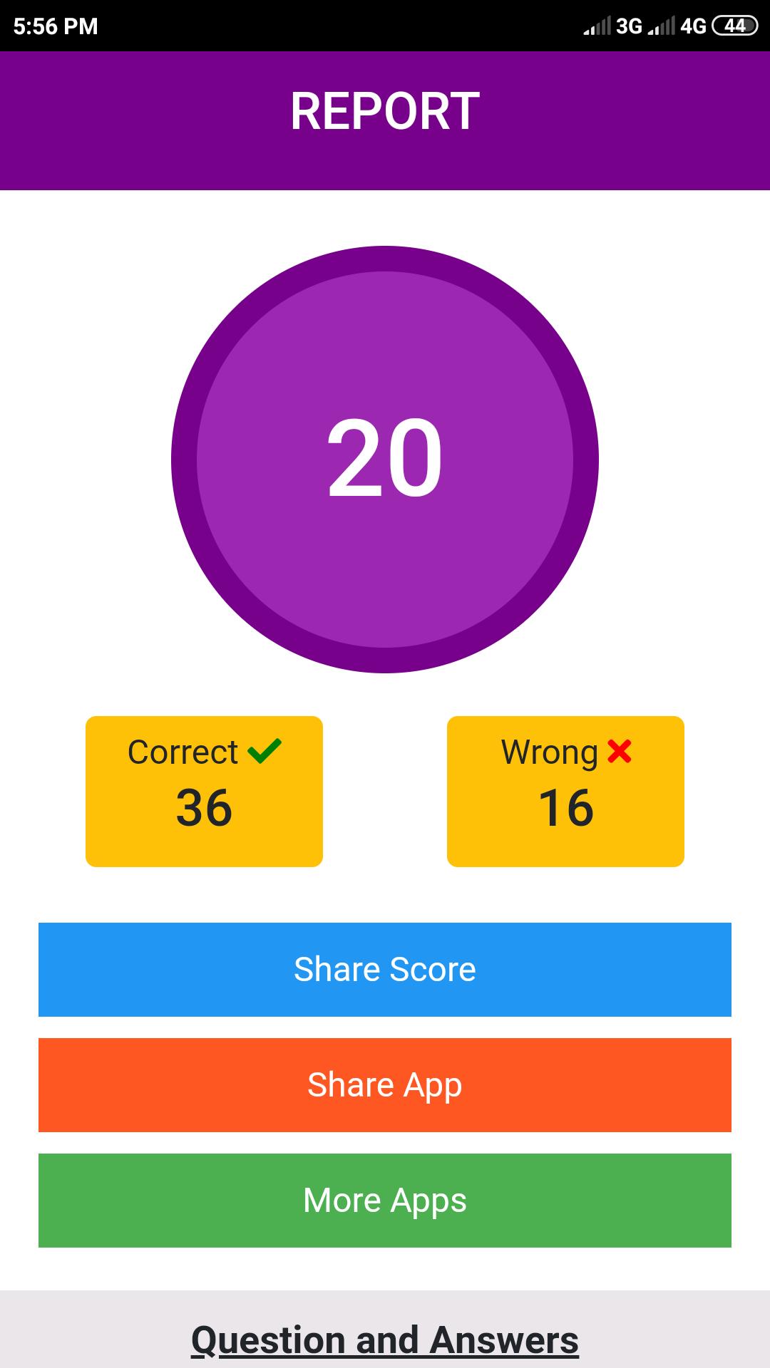 Score Score