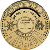 100 Years Calendar