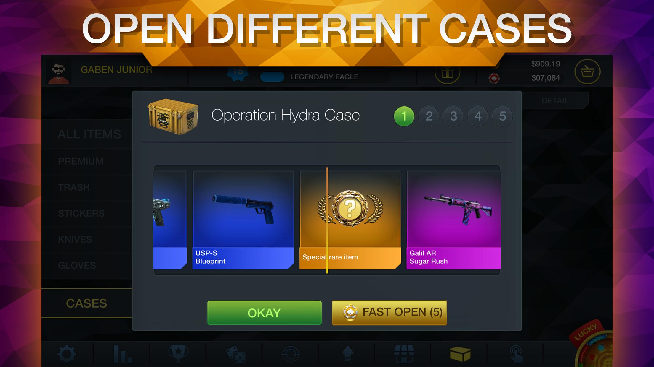 Case Chase Case Opening Simulator For Csgo For Android Apk Download - every case opener code roblox