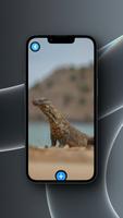 Komodo Dragon Wallpaper plakat