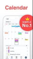 Simple Calendar - easy planner پوسٹر