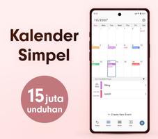 Kalender Simple: Agenda Harian poster