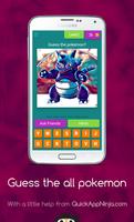 Guess all the pokemon quiz ảnh chụp màn hình 3