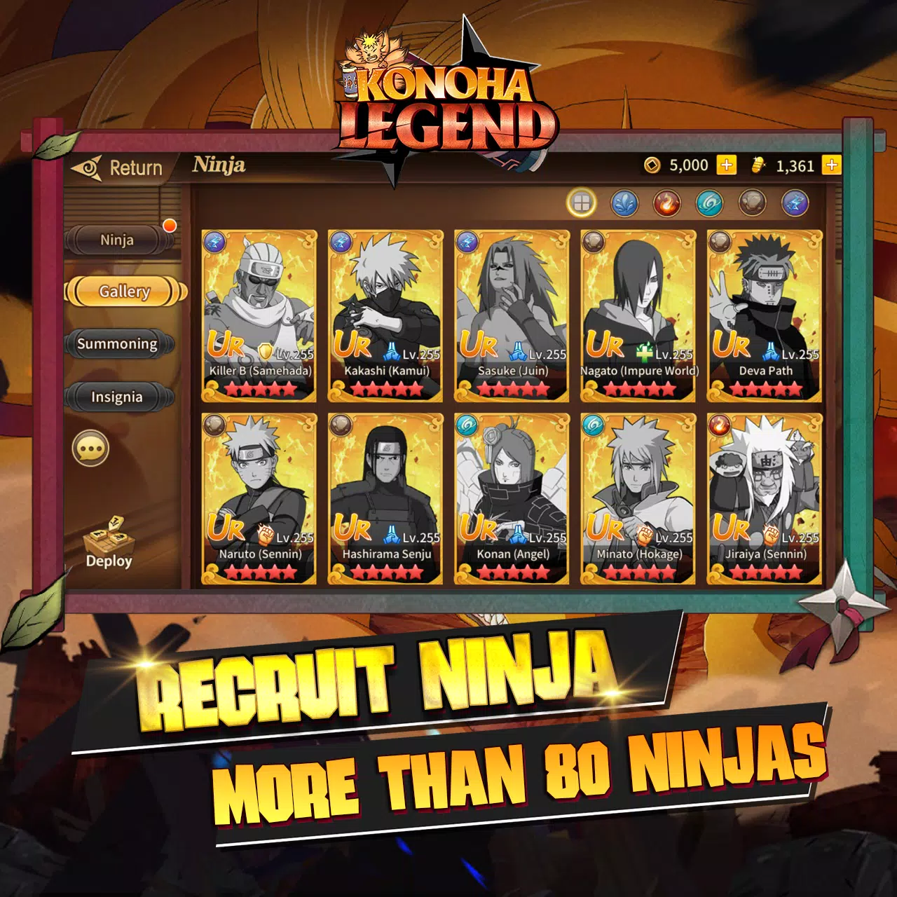 GAMEPLAY NOVO JOGO NARUTO RPG : NINJA LEGEND AFK!ANDROID, APK