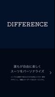 Poster DIFFERENCE―誰もが自由にスーツをパーソナライズ！