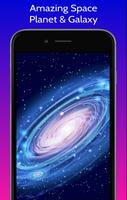 Space and Galaxy Wallpaper 4K پوسٹر