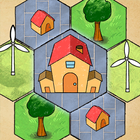 Little Town Hexagon icône