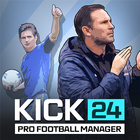 KICK 24: Pro Football Manager أيقونة
