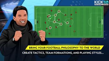 KICK 24: Pro Football Manager پوسٹر