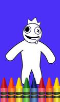 Rainbow Friends-Coloring Pages تصوير الشاشة 2