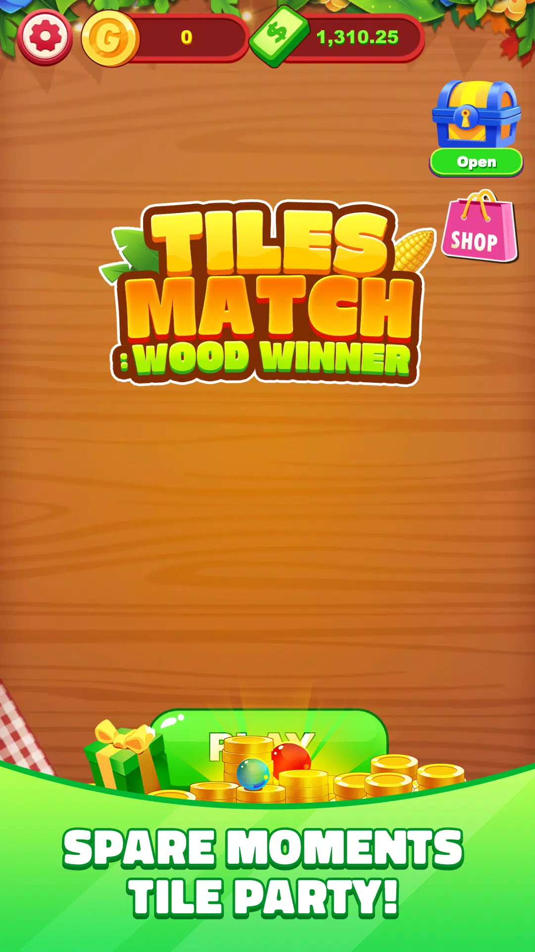 Fruit Tile Match: Wood Winner