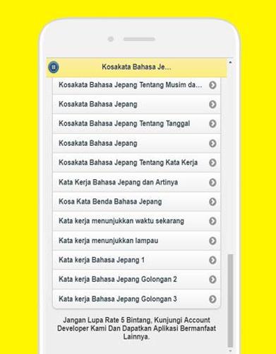 Kosakata Bahasa Jepang Lengkap For Android Apk Download