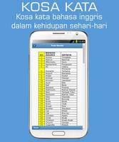 1001 Kosakata Bahasa Inggris imagem de tela 2