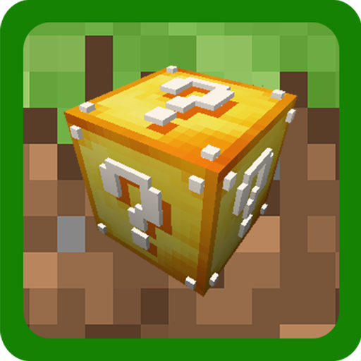 lucky block mod on MCPE addons