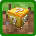 lucky block mod on MCPE addons ไอคอน