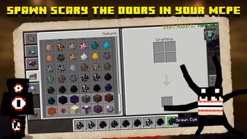 Scary Doors mod for MCPE poster