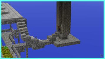 Mod Skyblock island for MCPE Affiche
