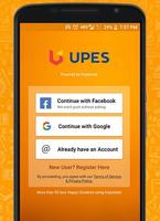 UPES الملصق