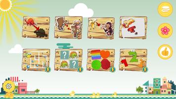 Educational games for kids 2-4 پوسٹر