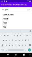 List Of Fruits -  Fruit Name List Dictionary screenshot 1
