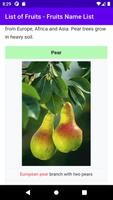 برنامه‌نما List Of Fruits -  Fruit Name L عکس از صفحه